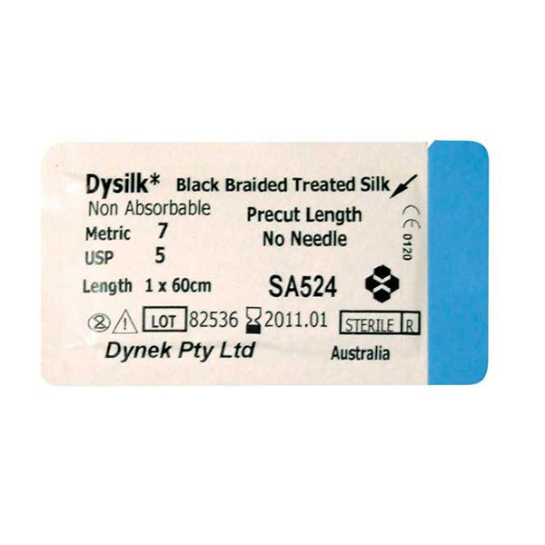 buy online 	Suture Dysilk - Dynek 3/0  Qatar Doha