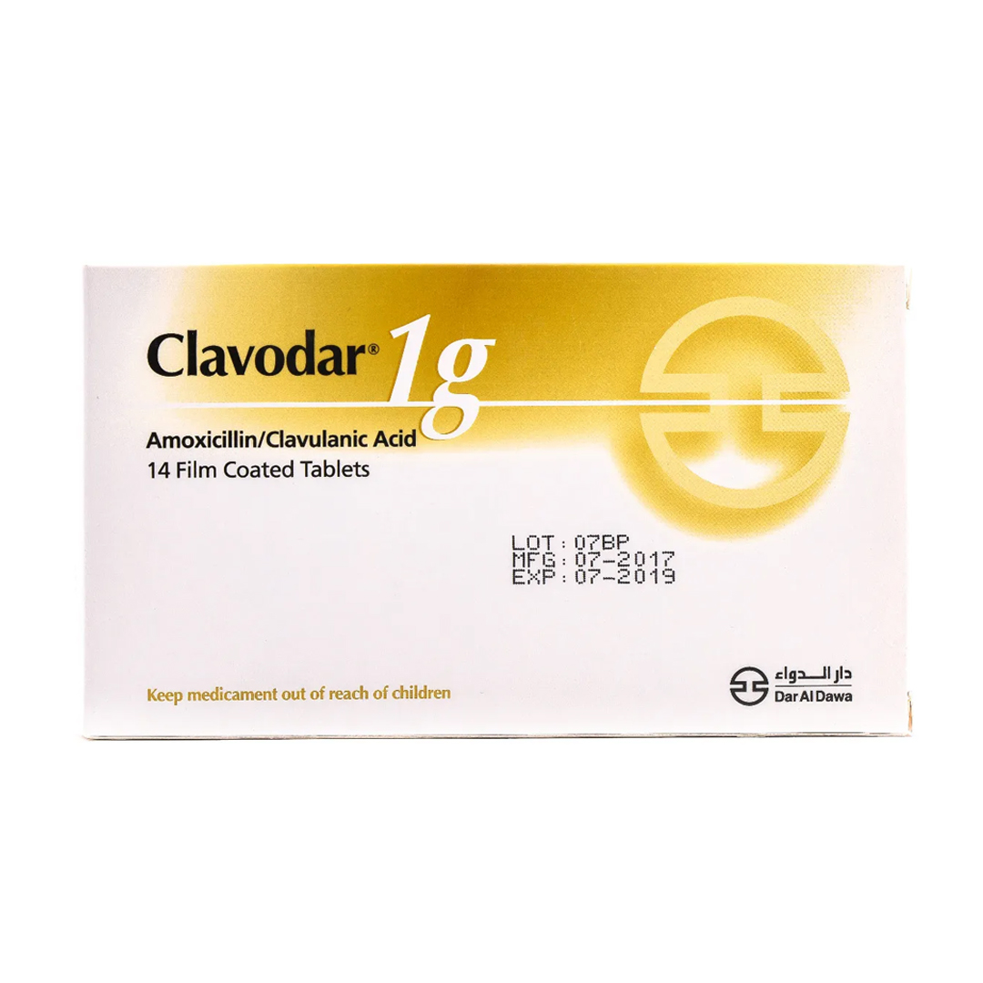 buy online Clavodar [1G] Tablets 14'S   Qatar Doha