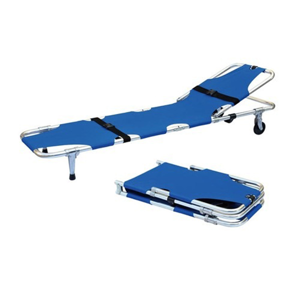 Stretcher Foldable W/Wheel Back Upward[Lk5001] - Tianjin product available at family pharmacy online buy now at qatar doha