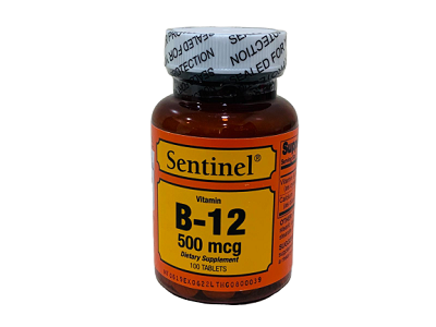 buy online Vitamin B-12 [500Mcg] Tablets 100'S Sentinal   Qatar Doha