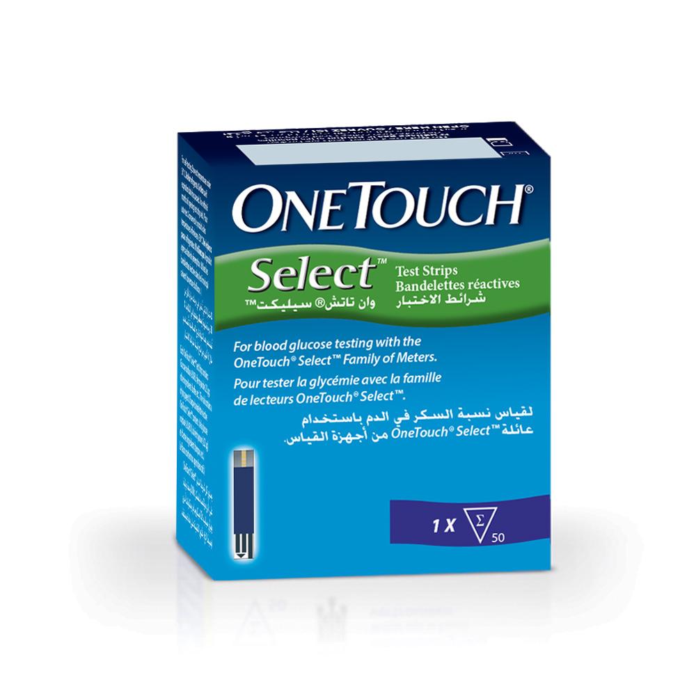 buy online One Touch Select Strips 50'S	   Qatar Doha