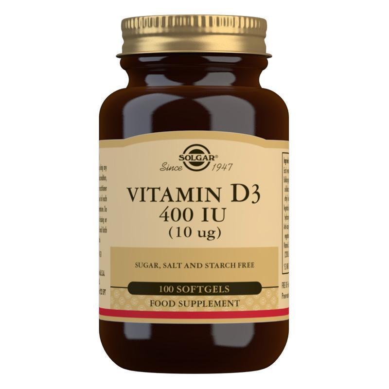 Vitamin D3 400 Iu Softgel- Solgar 100.s product available at family pharmacy online buy now at qatar doha