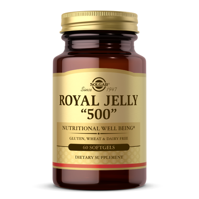 Royal Jelly 500 Softgels-solgar 60.s product available at family pharmacy online buy now at qatar doha