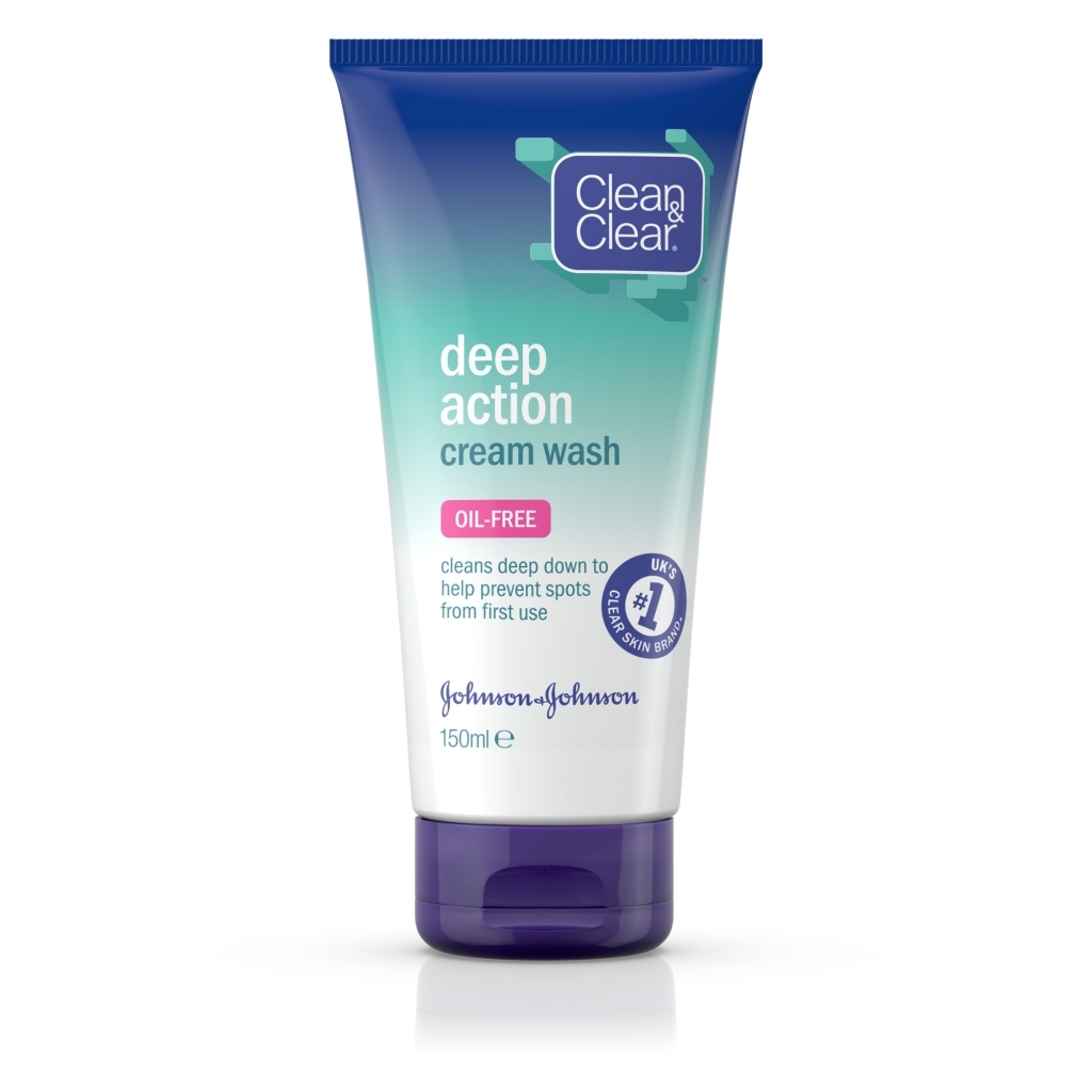 buy online J&J C&C Deep Action Cream Cleanser 150Ml   Qatar Doha