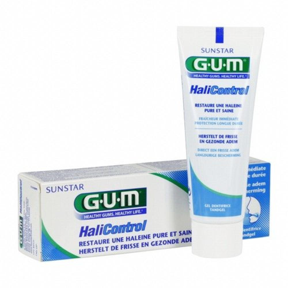 buy online Gum Halicontrol Toothpaste Gel 75Ml #3040   Qatar Doha