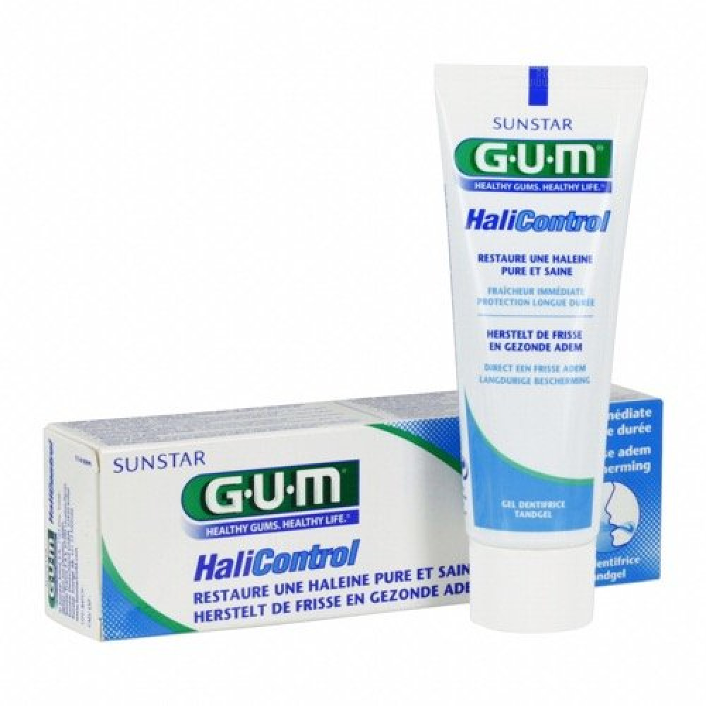 Gum Halicontrol Toothpaste Gel 75Ml #3040 product available at family pharmacy online buy now at qatar doha