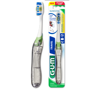 Gum Travel Antibacterial Brush #158M product available at family pharmacy online buy now at qatar doha