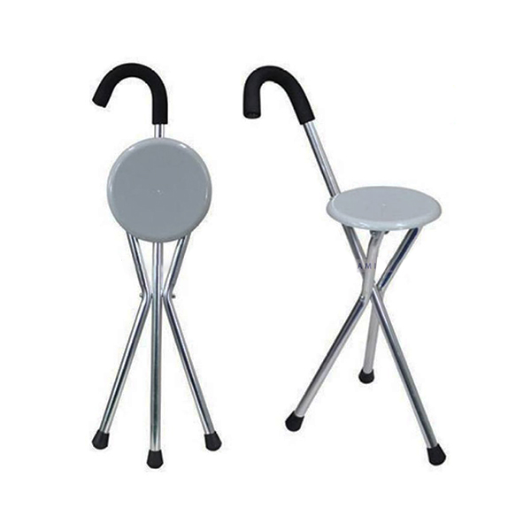 Crutches Walking Stick -Stool [20-10054] [Pc943 L] Prime product available at family pharmacy online buy now at qatar doha