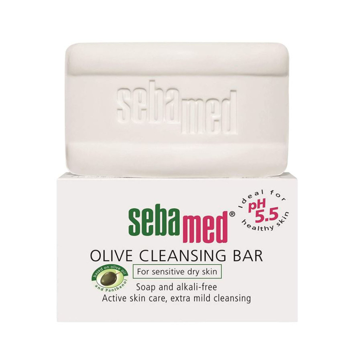 Sebamed Olive Cleansing Bar 150 Gm product available at family pharmacy online buy now at qatar doha
