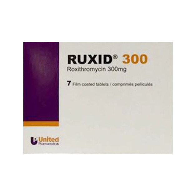 buy online Ruxid 300Mg Tablets 7'S   Qatar Doha