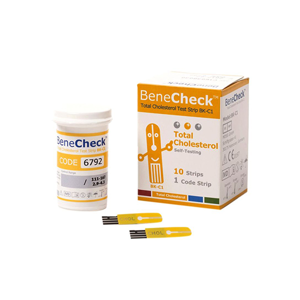 buy online 	Multi Monitoring Test Strip - Benecheck Cholesterol  Qatar Doha