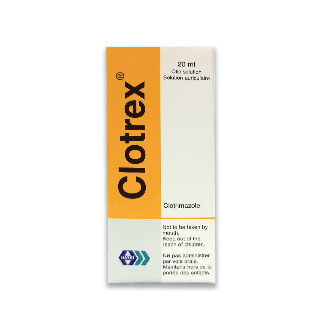 Clotrex Otic Solution 20 Ml product available at family pharmacy online buy now at qatar doha