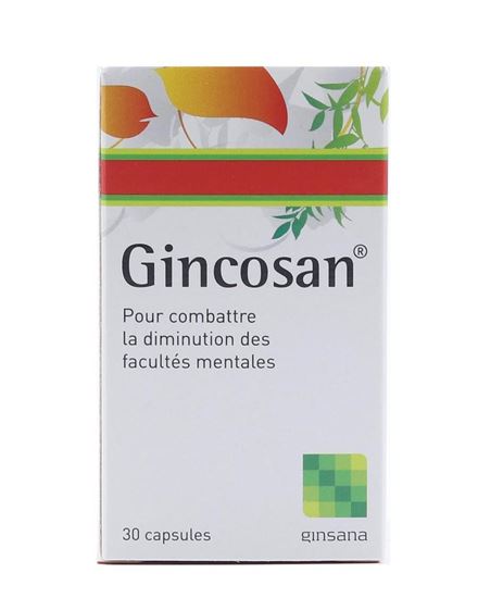 buy online Gincosan Capsule 30's   Qatar Doha