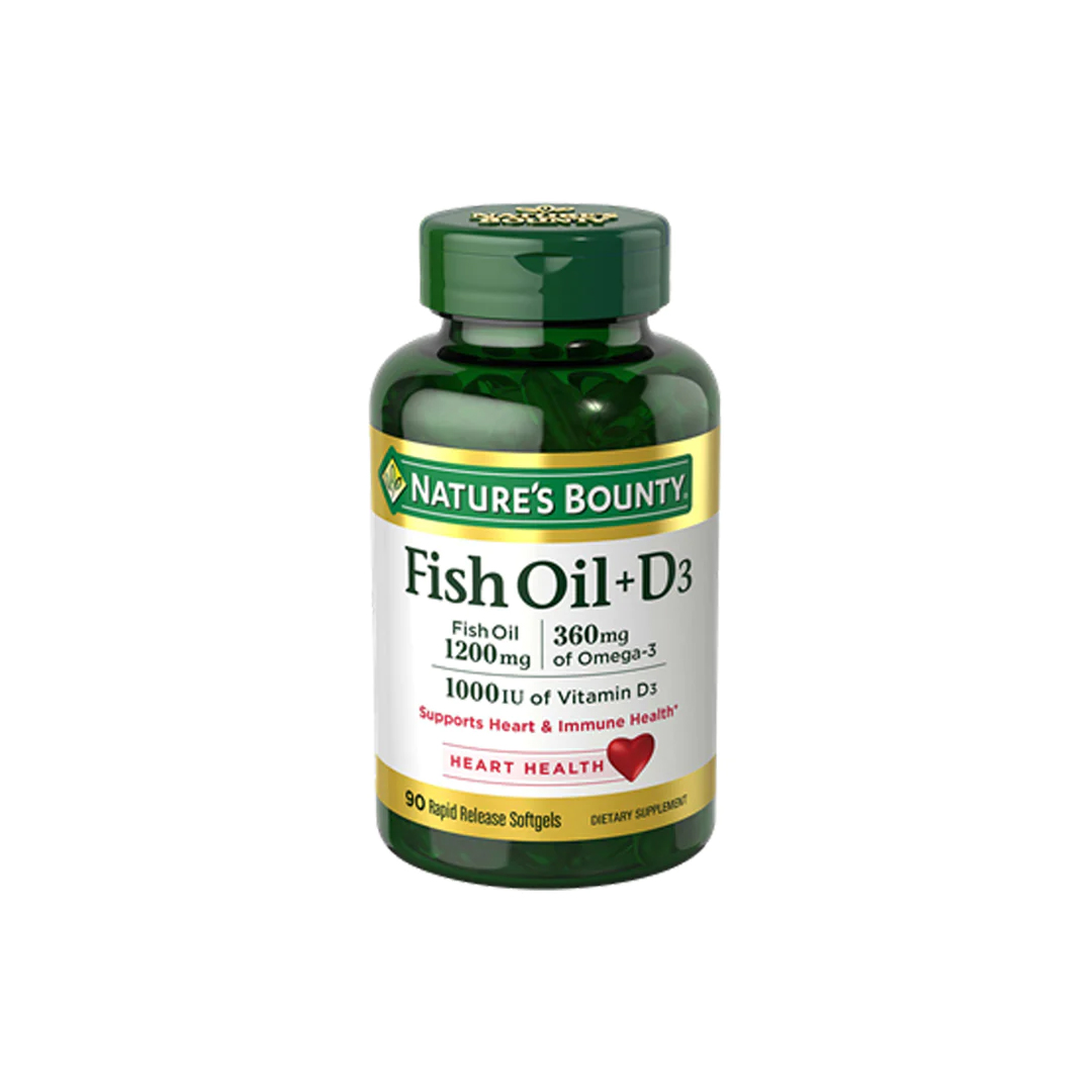 buy online Nb Fish Oil D3 1200Mg/Vit D3 1000Iu 90'S	   Qatar Doha