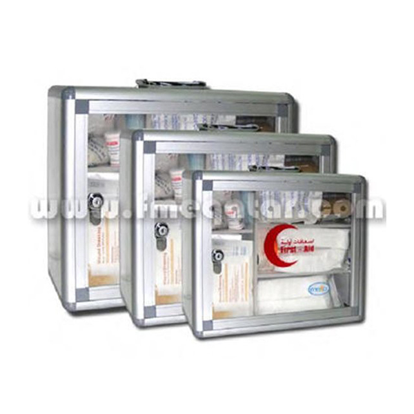 buy online 	First Aid Box Aluminium #T-103 S - Lrd Filled  Qatar Doha