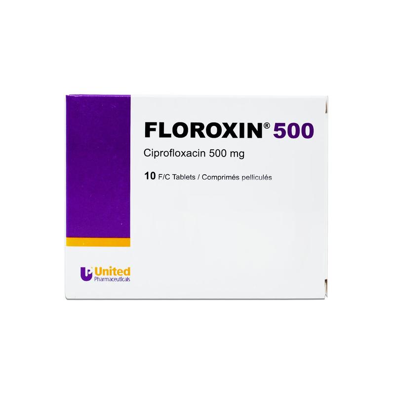 buy online Floroxin 500Mg Tab 10'S   Qatar Doha