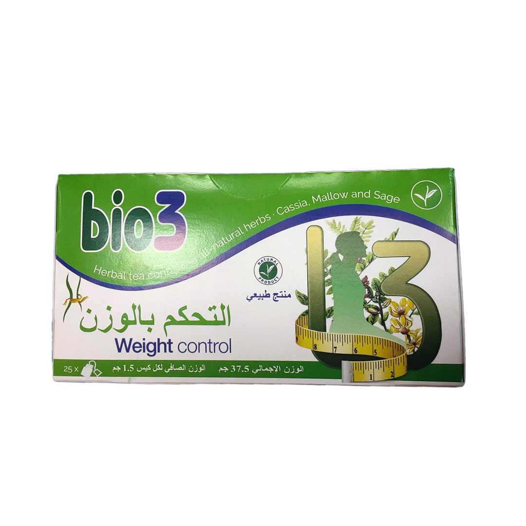 buy online Bio 3 Weight Control Tea 25'S   Qatar Doha