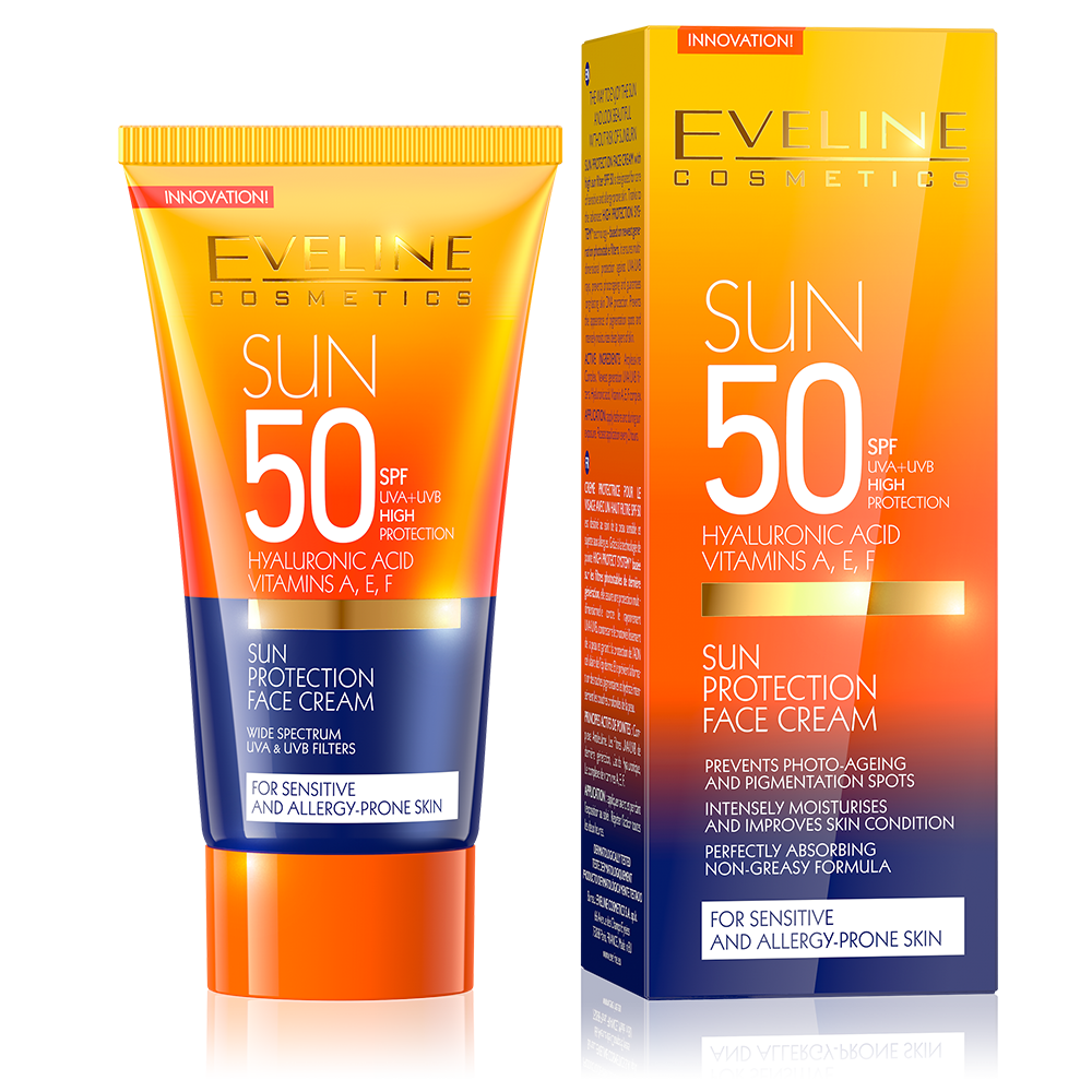 buy online Eveline Sun Care(Spf50) Cream 50Ml   Qatar Doha