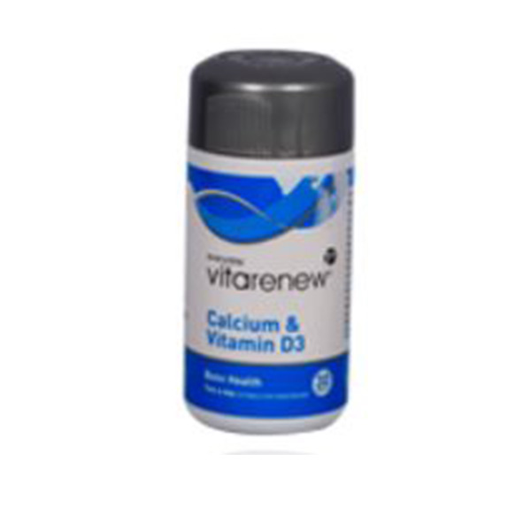 Vitarenew Calcium & Vitamin D3 Tablet 30'S product available at family pharmacy online buy now at qatar doha