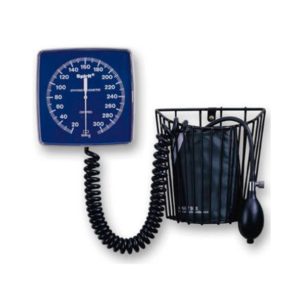 buy online 	Blood Pressure-Bp Monitor Aneroid - Wall - Spirit W/Basket Ck-131  Qatar Doha