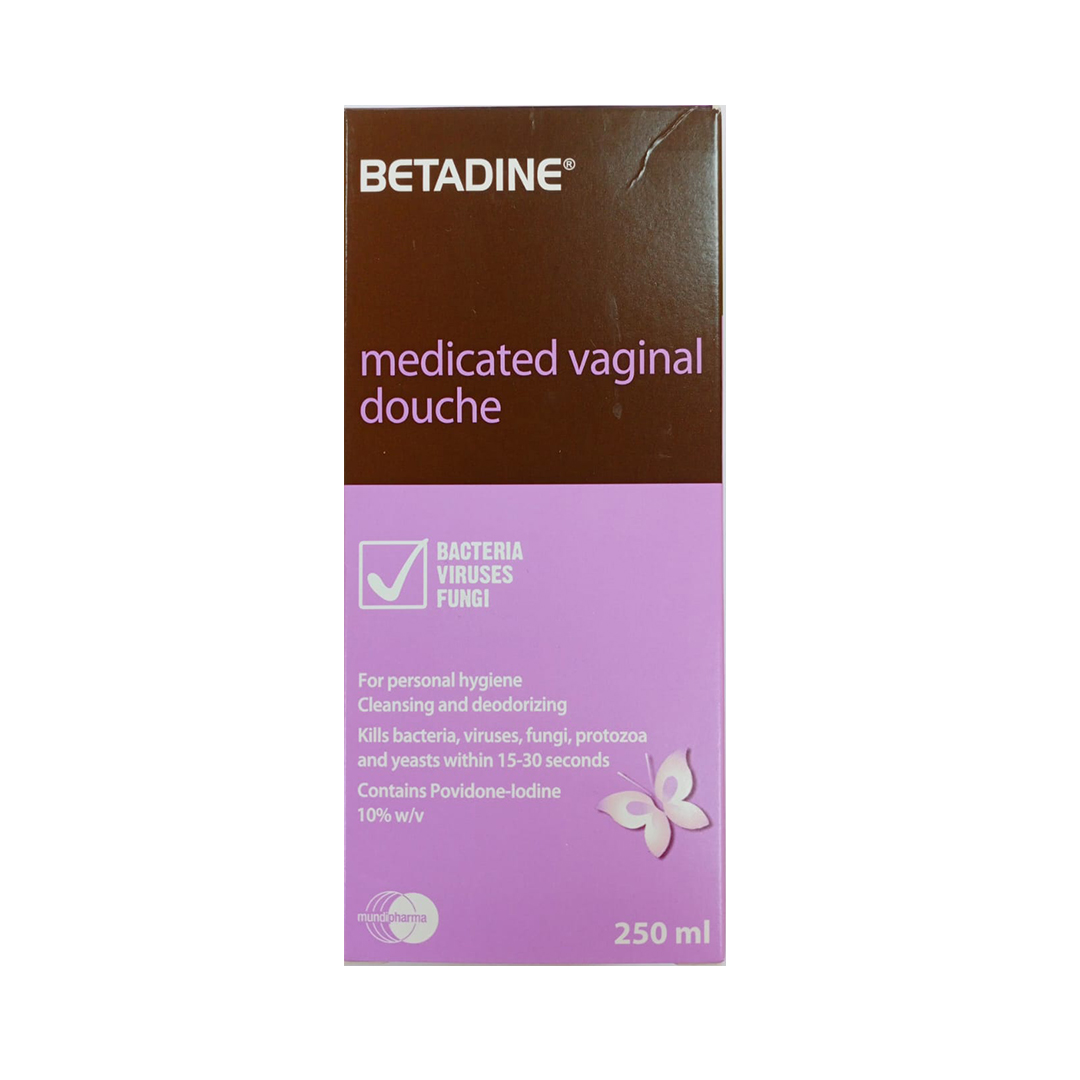 buy online Betadine Medicated Vaginal Douche 250Ml   Qatar Doha