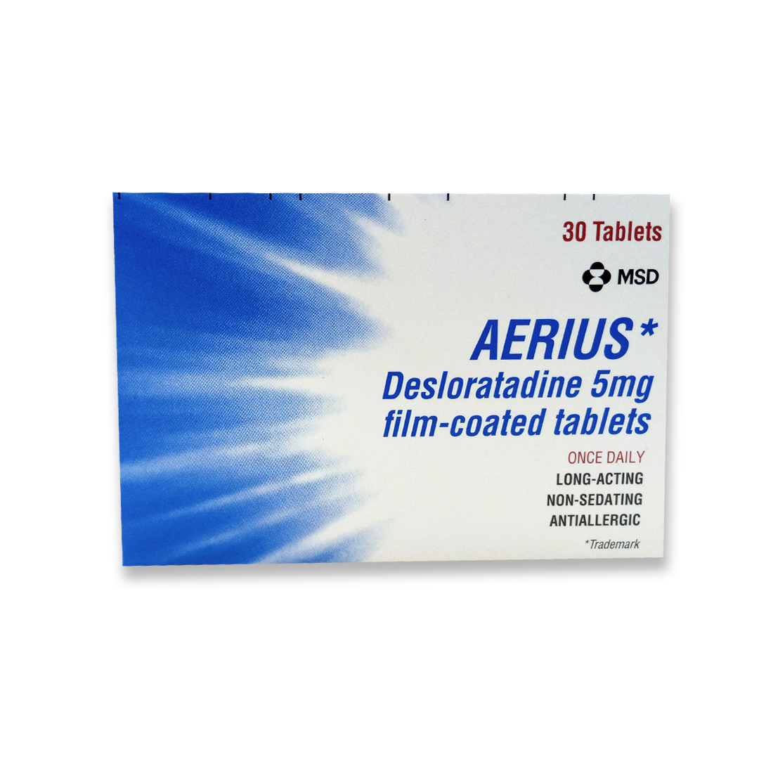 buy online Aerius [5Mg] Tablet 30'S -New   Qatar Doha