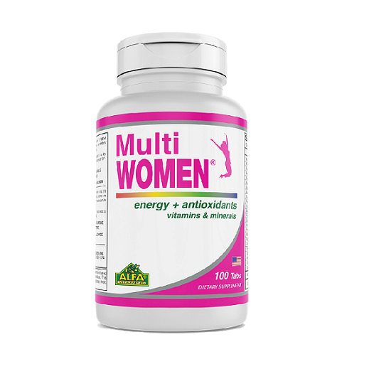 buy online Alfa Multi Women Super Potent Tab 100'S   Qatar Doha