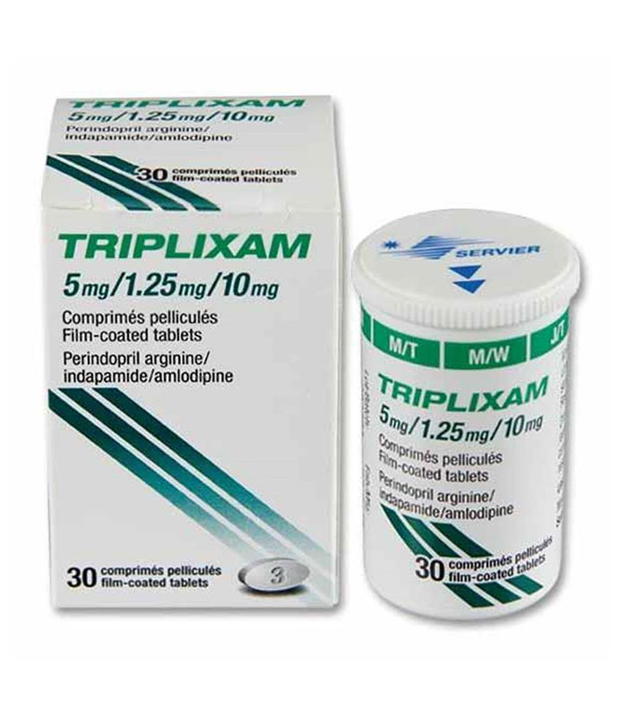 buy online Triplixam [5Mg/1.25Mg/10Mg] Tablet 30'S   Qatar Doha