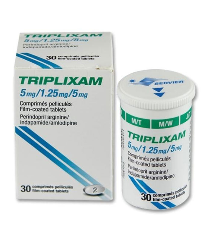 buy online Triplixam [5Mg/1.25Mg/5Mg] Tablet 30'S   Qatar Doha