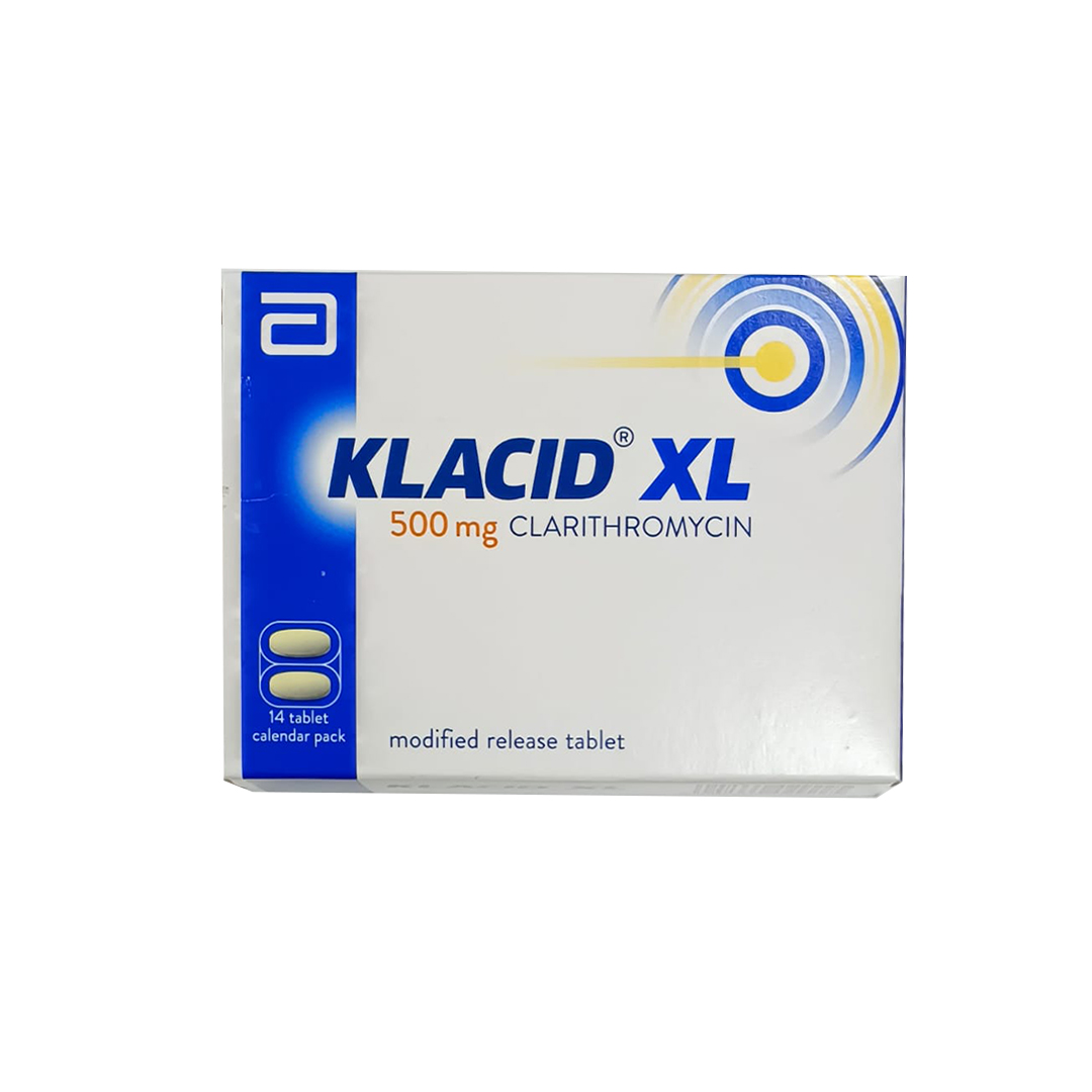 buy online Klacid Xl 500 Mg Tablet 14'S   Qatar Doha