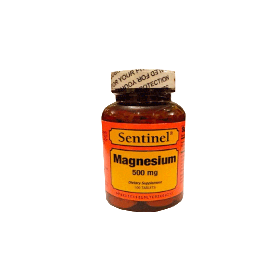 buy online Magnesium 500Mg Tablet 100'S Sentinel   Qatar Doha