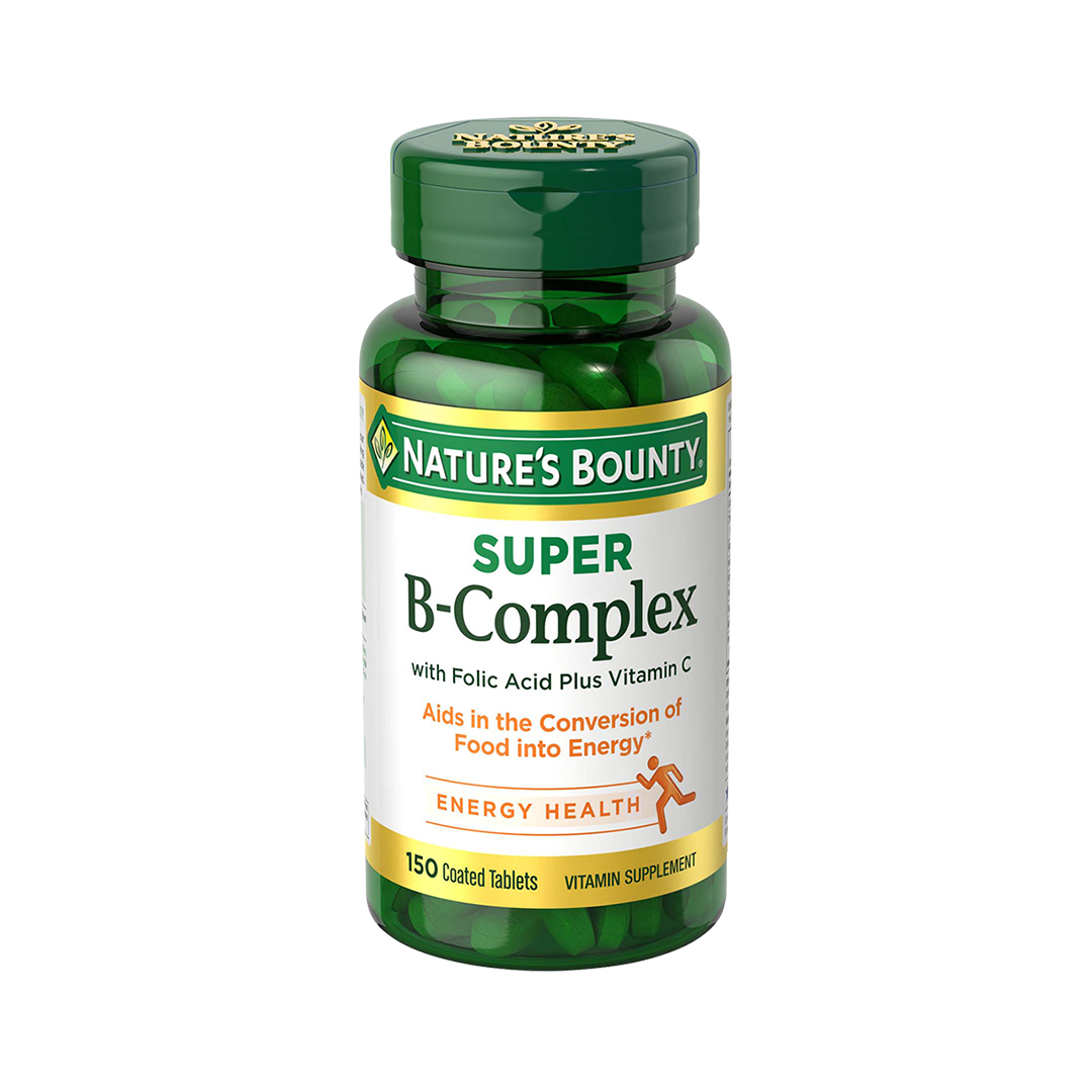 Nb B Complex Super W Ith Folic Acid + Vit C Tab 150.s product available at family pharmacy online buy now at qatar doha
