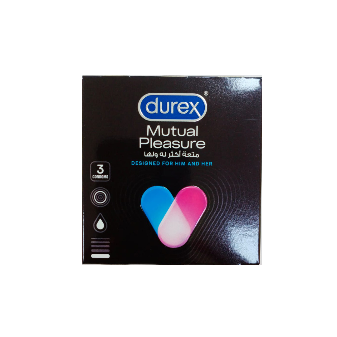 buy online Durex Mutual Pleasure Condoms 3'S   Qatar Doha
