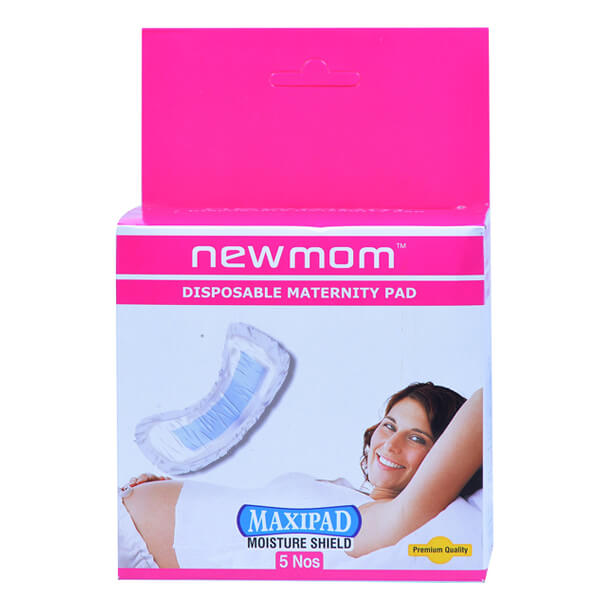 Newmom Maternity Pad [Mediipad] Disposable 5'S - Dyna product available at family pharmacy online buy now at qatar doha