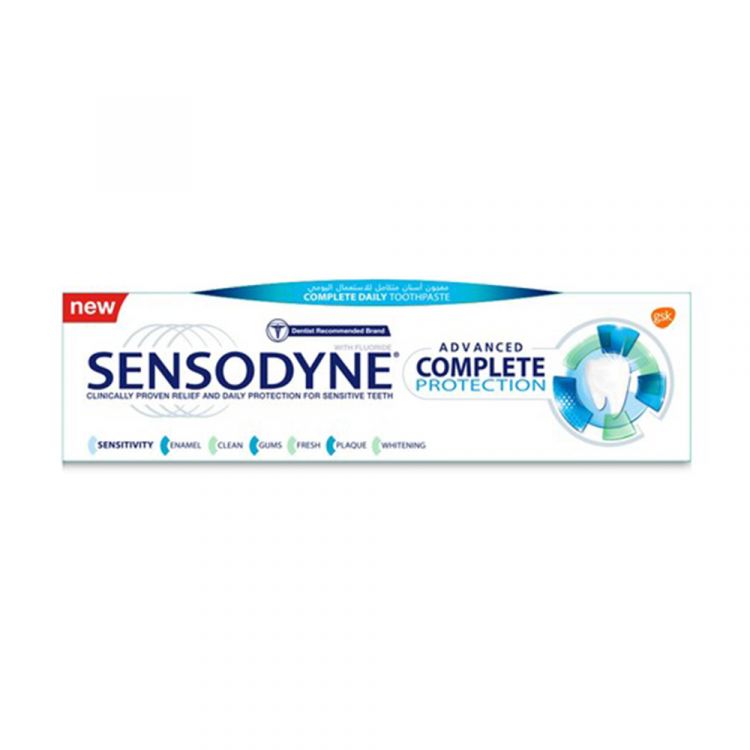Sensodyne Adv. Complete Protection 75Ml product available at family pharmacy online buy now at qatar doha