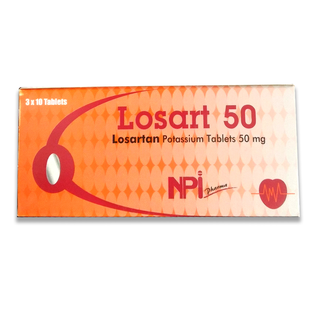 Losart 50mg Tablets 30.s product available at family pharmacy online buy now at qatar doha