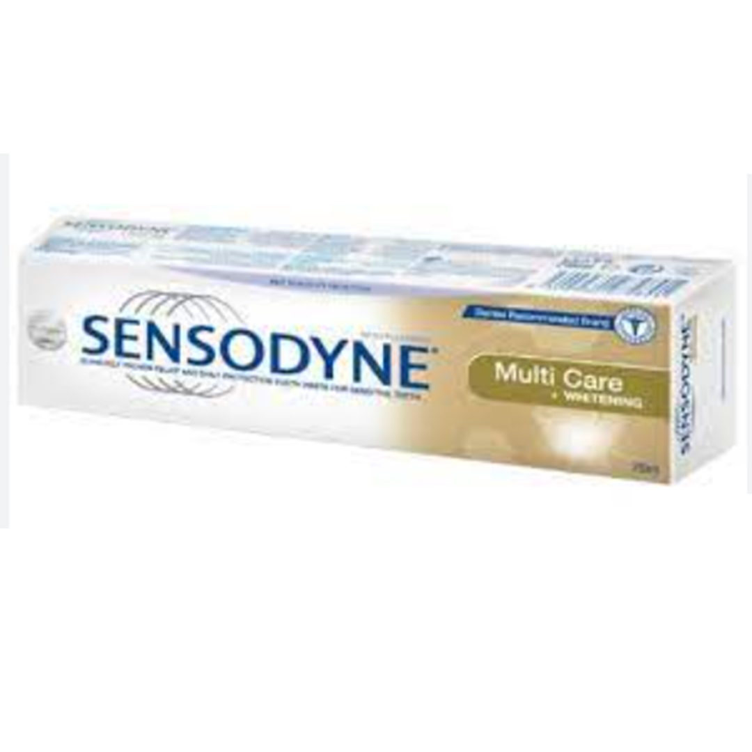 Sensodyne Multicare + Whitening 50Gm product available at family pharmacy online buy now at qatar doha
