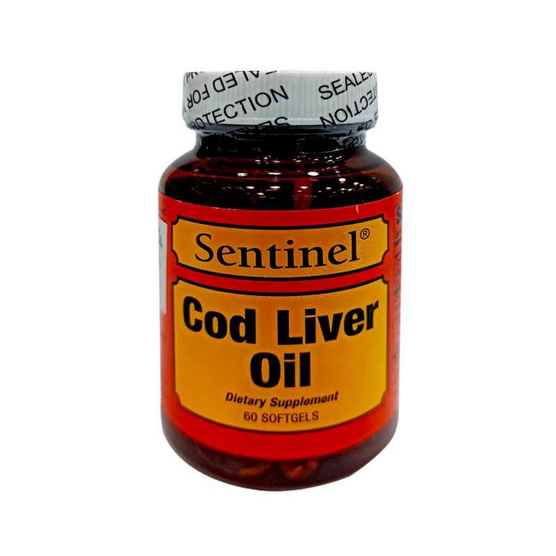 buy online Cod Liver Oil 60'S Sentinel   Qatar Doha