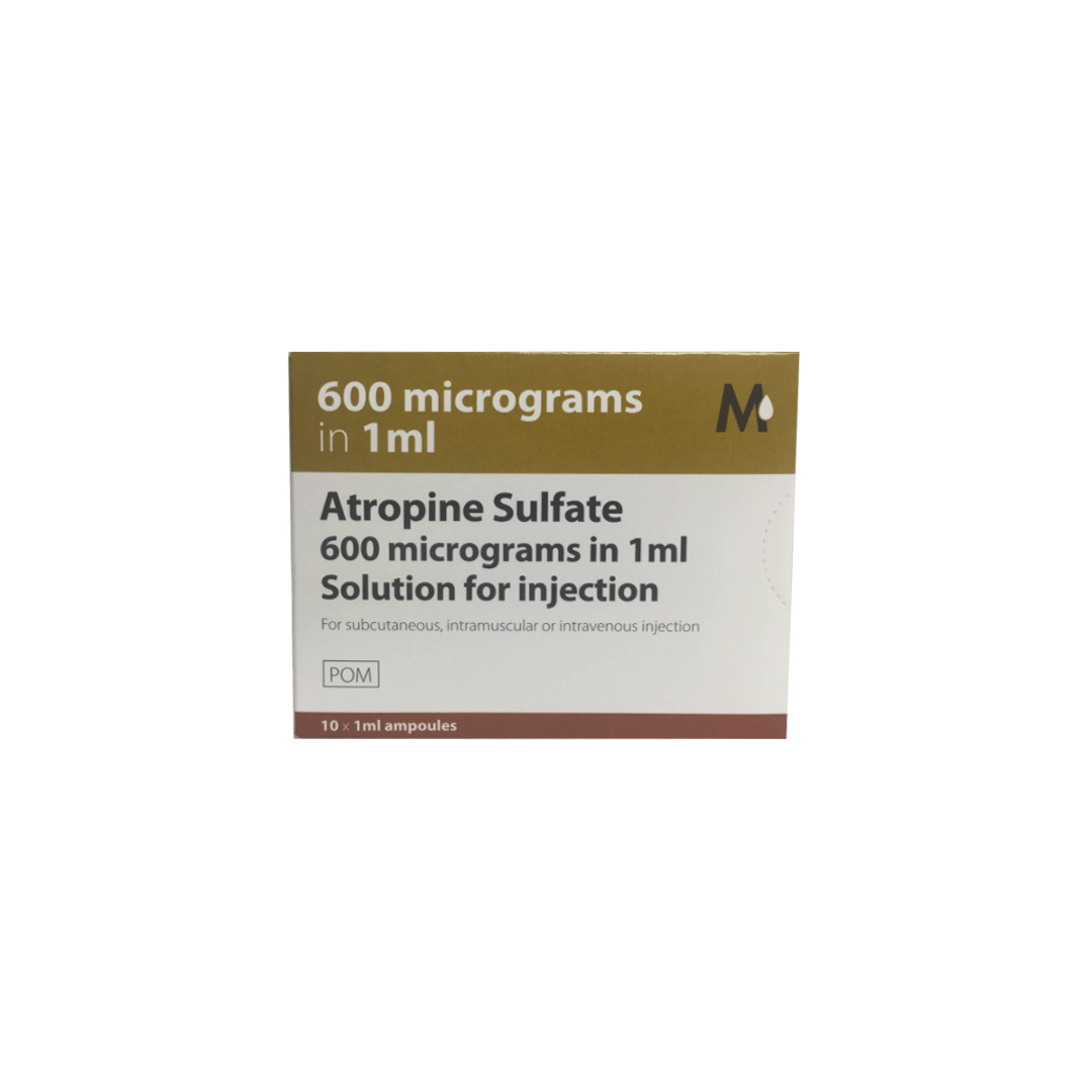 Atropine Sulphate 600mcg In 1ml product available at family pharmacy online buy now at qatar doha