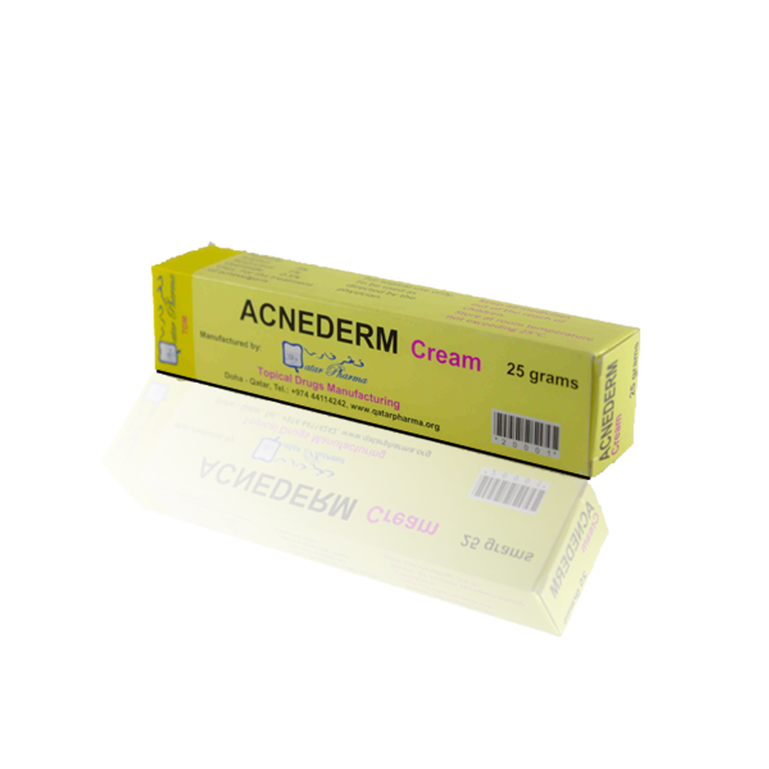 buy online Acnederm Cream 25 Gm (Qatar Pharma)   Qatar Doha