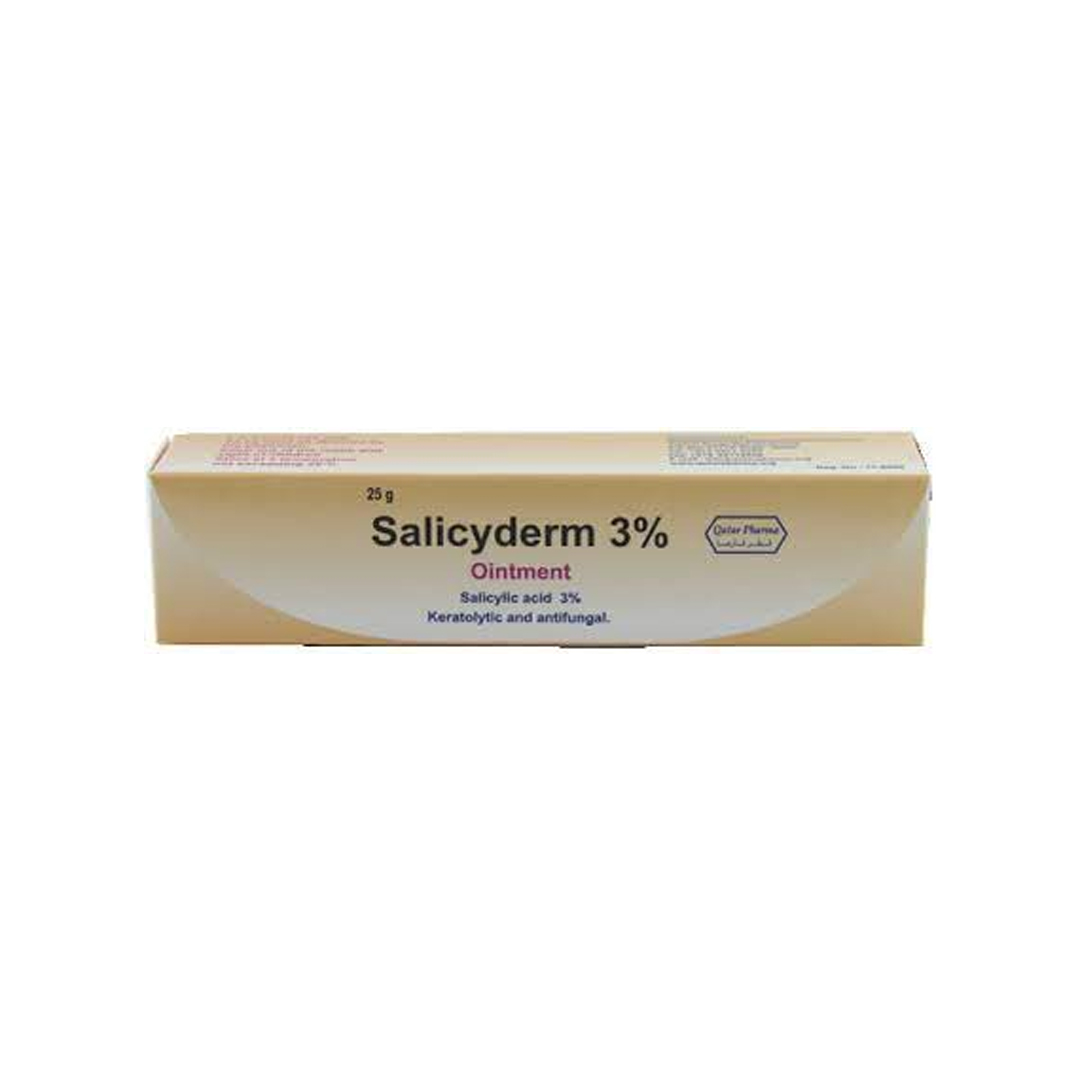 buy online Salicyderm 3% Ointment 25 Gm (Qatar Pharma)	   Qatar Doha