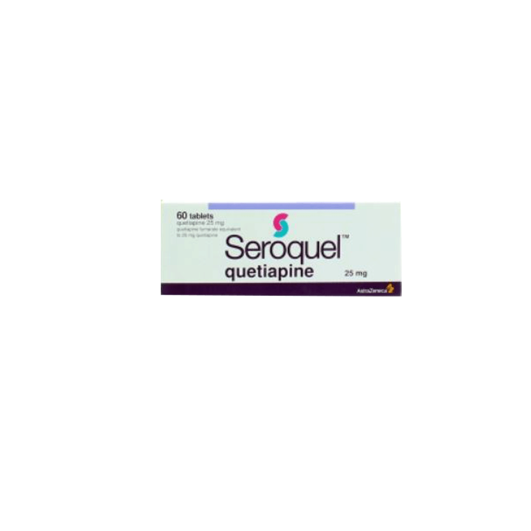 buy online Seroquel 25Mg Tablet 60'S   Qatar Doha
