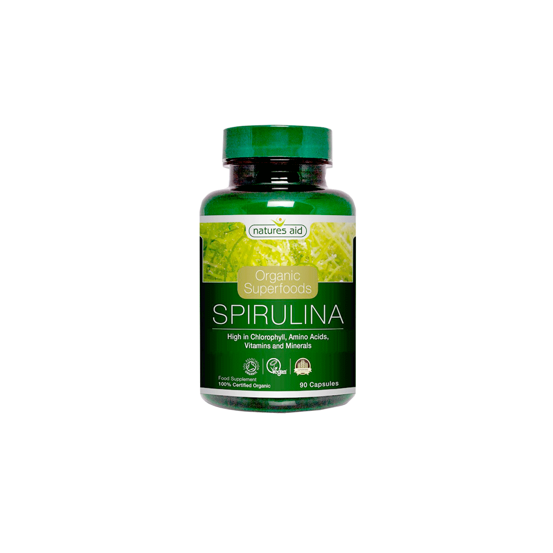 Na Organic Spirulina 500 Mg Capsule 90'S product available at family pharmacy online buy now at qatar doha