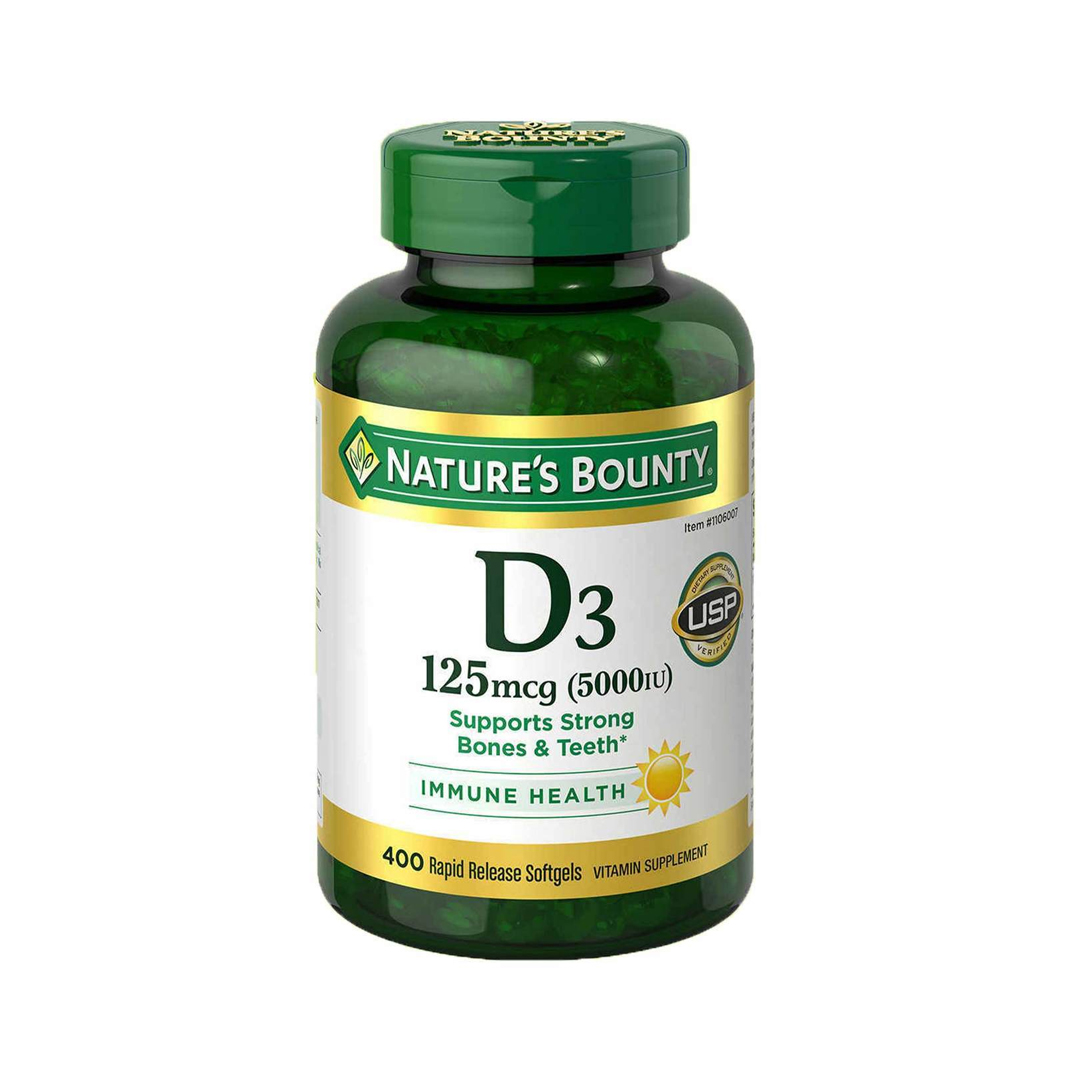 buy online Vitamin D3-5000 Iu Softgels 150'S   Qatar Doha