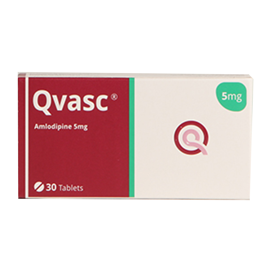 Qvasc 5 Mg Tablets 30.s product available at family pharmacy online buy now at qatar doha