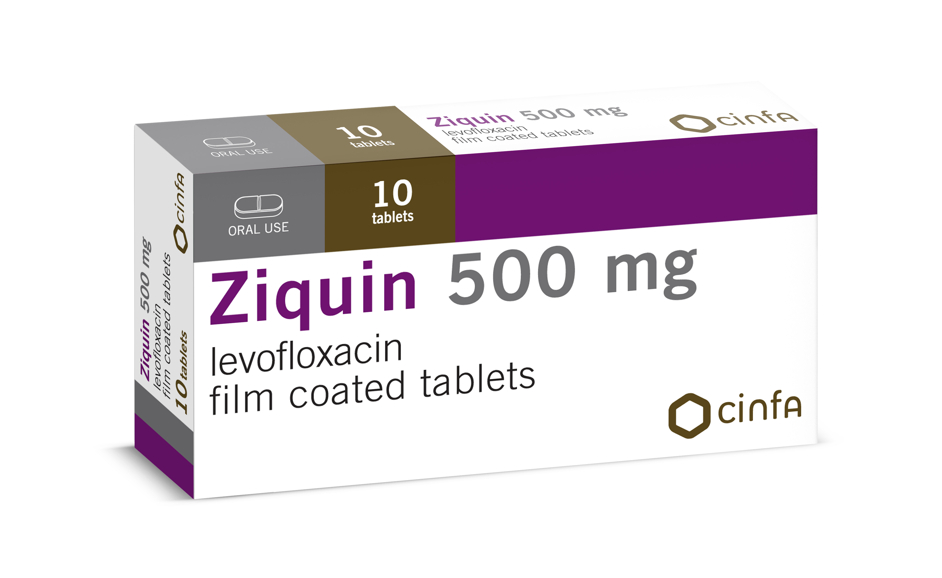 buy online Ziquin 500 Mg Tablet 5'S   Qatar Doha