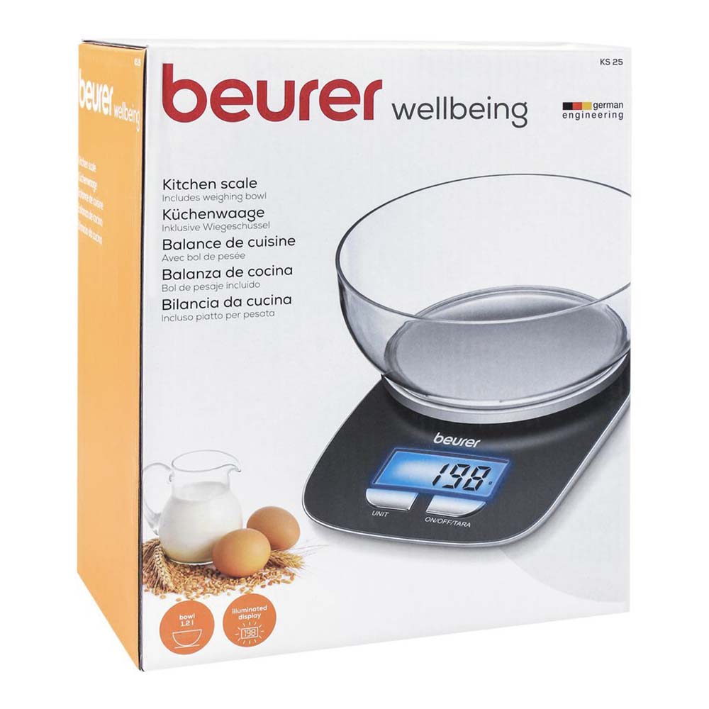  Beurer KS25 Digital Kitchen Scale