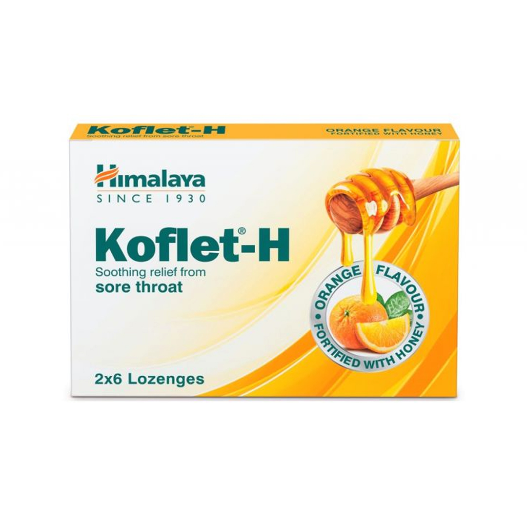 Koflet-h Orange Lozenges 12.s product available at family pharmacy online buy now at qatar doha