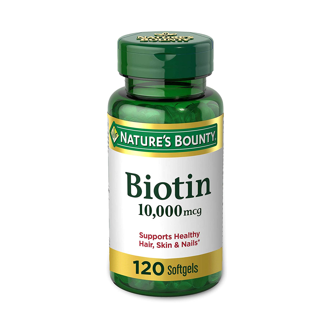 Nb Biotin 10000mcg Soft Gel 120.s product available at family pharmacy online buy now at qatar doha