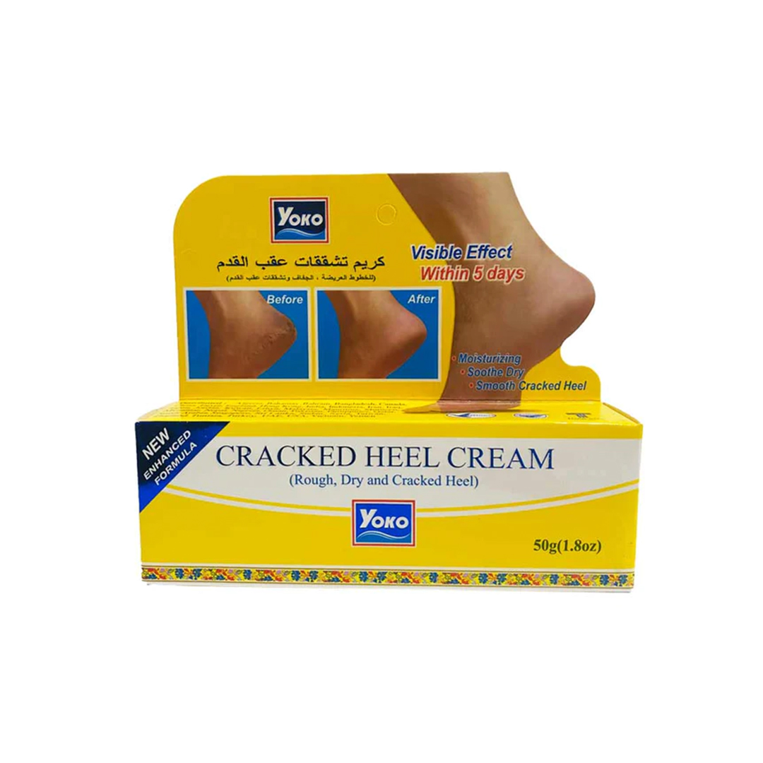 Yoko Cracked Heel Cream 50 Gm product available at family pharmacy online buy now at qatar doha